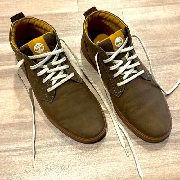 Timberland Bayham leather/fabric chukka size 11 - Picture 1 of 6